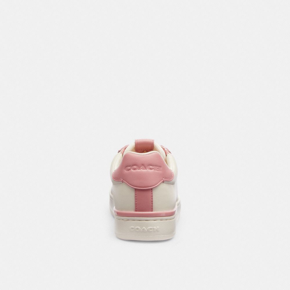 White / Pink Coach Lowline Low Top Bubblegum Women Sneakers | PH_CH46407